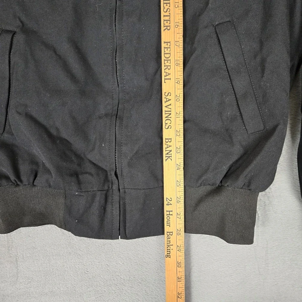 Neptune Garment Co Jacket Mens 44 Long‎ Wool Polyester Blend Black Army Officer